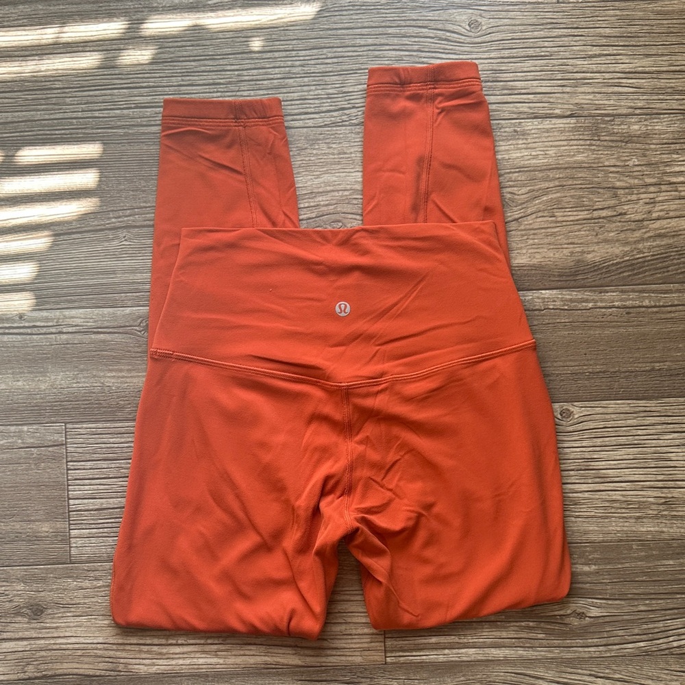 lululemon athletica Align Orange Leggings